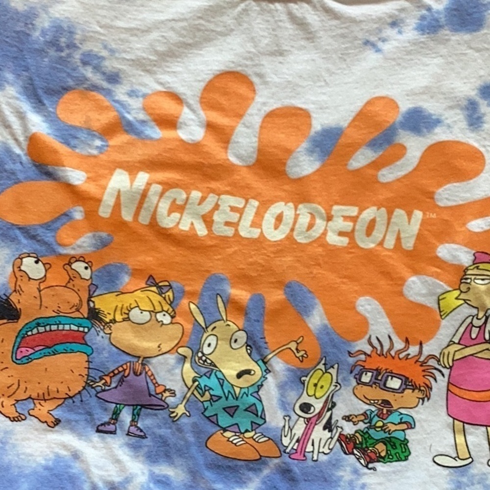 Nickelodeon tie-dye T-shirt